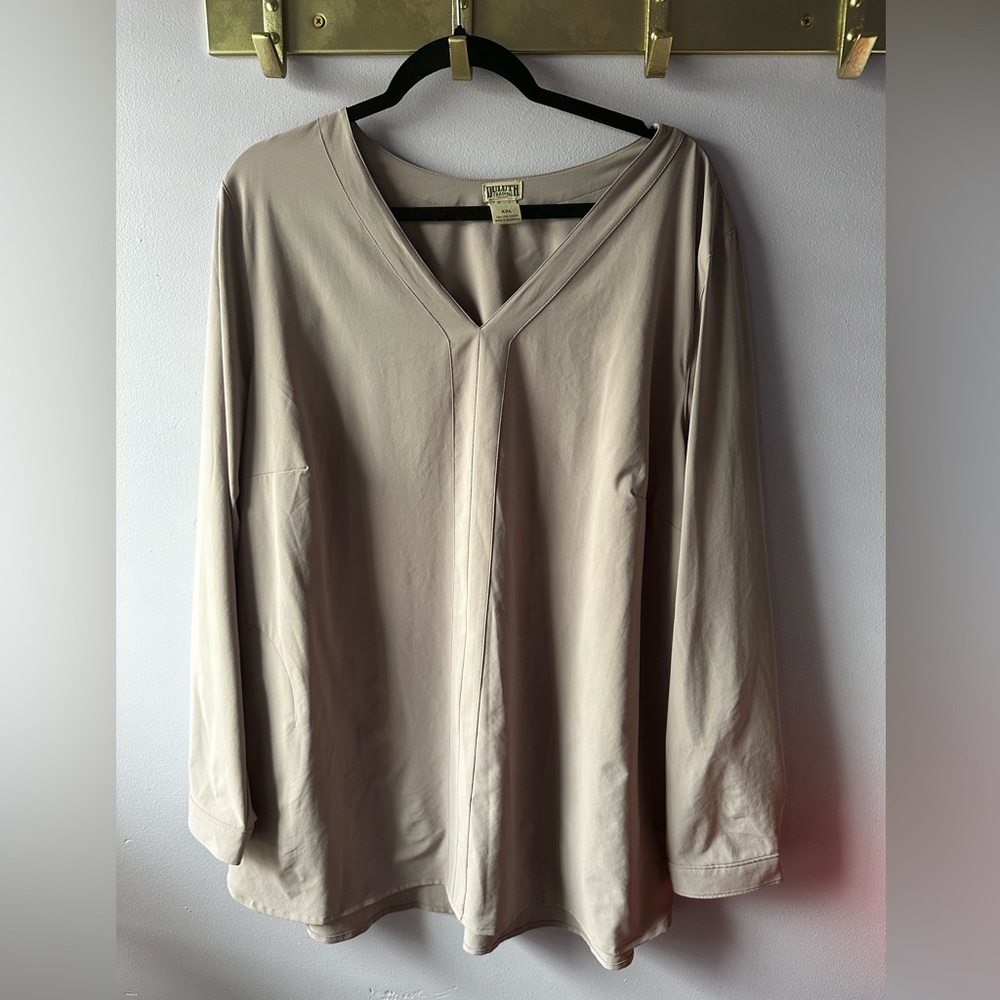 Duluth Trading Company Light Purple Top Size XXL